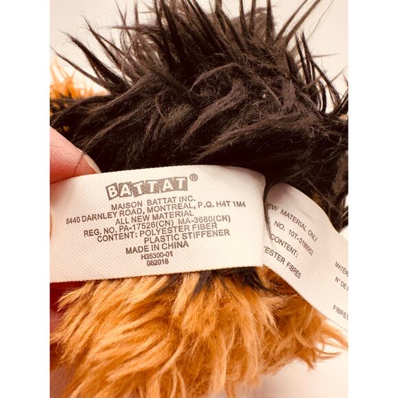 Our Generation Battat Doll Yorkie Puppy Dog Plush Stuffed Animal Toy 6" Terrier - Picture 5 of 11